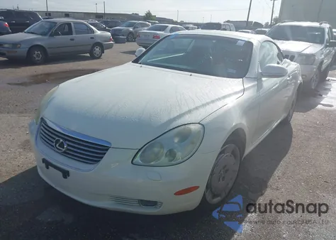 2002 Lexus Sc 430 из США, поврежденный, VIN JTHFN48YX20029567